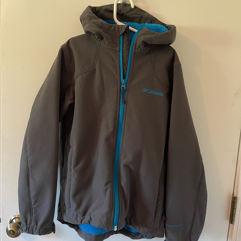 Columbia fleece lined jacket